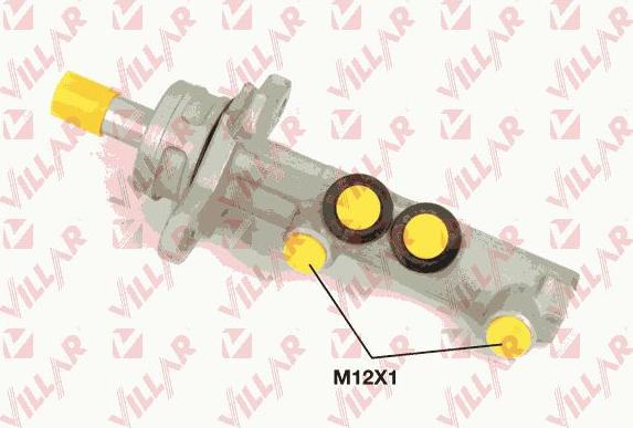 Villar 621.2507 - Brake Master Cylinder car-mod.net