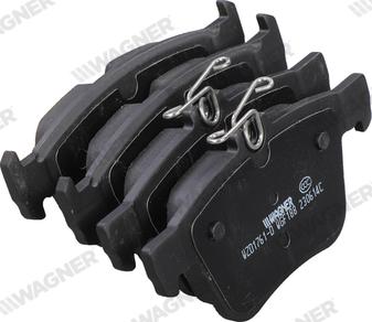 Wagner WZD1761-D - Brake Pad Set, disc brake car-mod.net