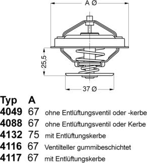 WAHLER 4116.87D1 - Coolant thermostat / housing car-mod.net