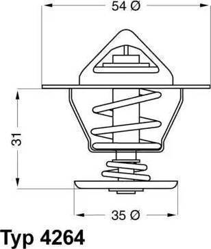 RIDER RD.1517143987 - Coolant thermostat / housing car-mod.net