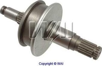 WAI 54-83407 - Bendix, starter pinion car-mod.net