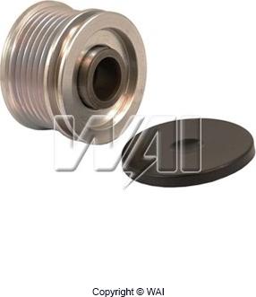 WAI 24-91271-1 - Pulley, alternator, freewheel clutch car-mod.net