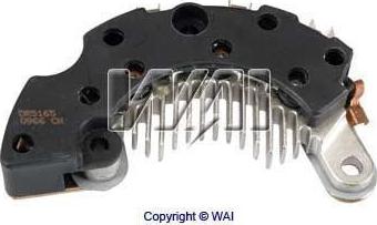 WAI DR5165 - Rectifier, alternator car-mod.net