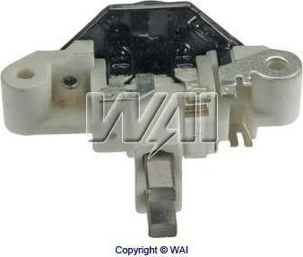 WAI IB385 - Voltage regulator, alternator car-mod.net