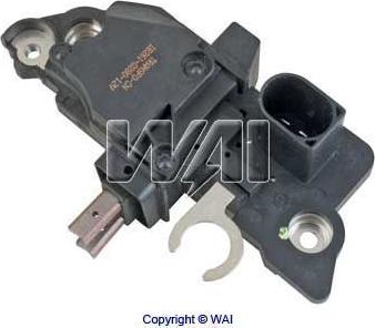 WAI IB261 - Voltage regulator, alternator car-mod.net