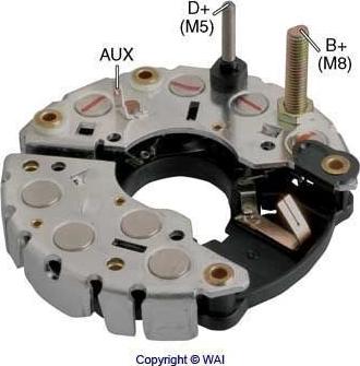 WAI IBR354 - Rectifier, alternator car-mod.net