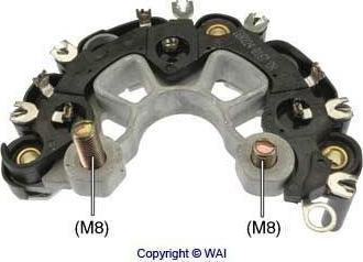 WAI IBR224 - Rectifier, alternator car-mod.net