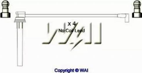 WAI ISL751 - Ignition Cable Kit car-mod.net