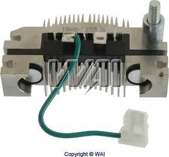 WAI IXR692 - Rectifier, alternator car-mod.net