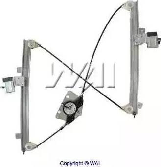 WAI WPR2446L - Window Regulator car-mod.net