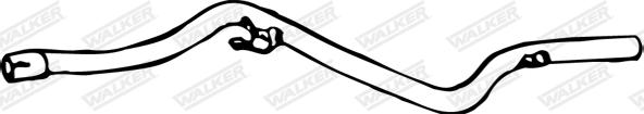 Walker 04711 - Exhaust Pipe car-mod.net