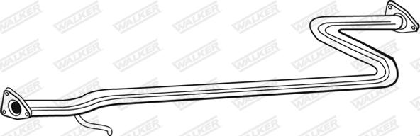 Walker 05449 - Exhaust Pipe car-mod.net
