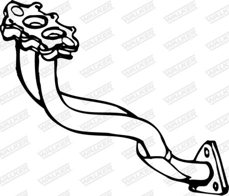 Walker 03132 - Exhaust Pipe car-mod.net