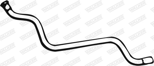 Walker 02502 - Exhaust Pipe car-mod.net