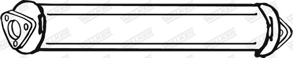 Walker 18220 - Middle Silencer car-mod.net