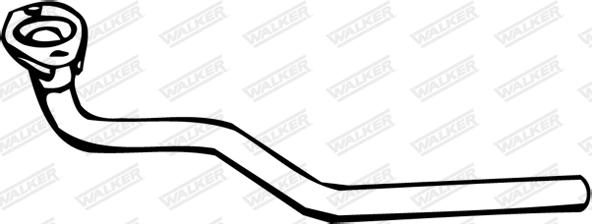 Walker 12994 - Exhaust Pipe car-mod.net