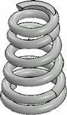 Walker 86072 - Spring, silencer car-mod.net