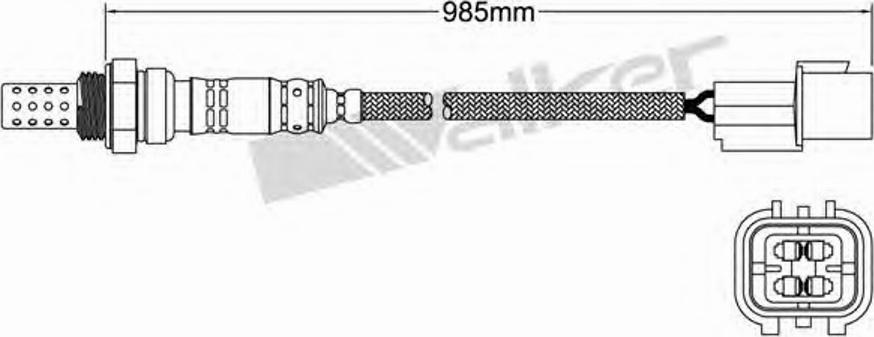 Walker 250-24026 - Oxygen, Lambda Sensor car-mod.net