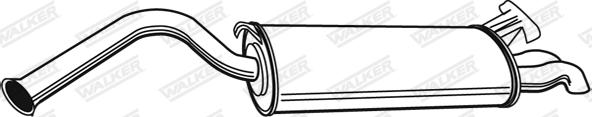 Walker 21205 - End Silencer car-mod.net