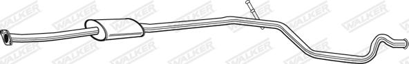 Walker 22733 - Middle Silencer car-mod.net