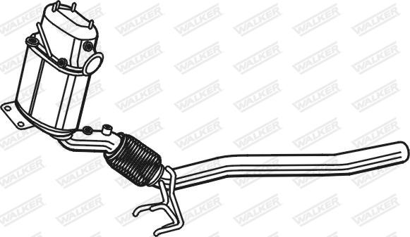 Walker 73310 - Soot / Particulate Filter, exhaust system car-mod.net
