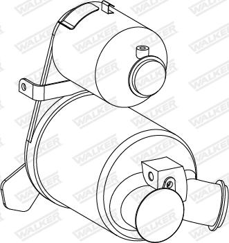 Walker 73338 - Soot / Particulate Filter, exhaust system car-mod.net