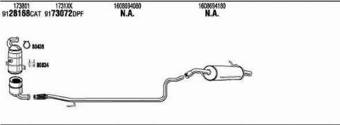 Walker CIK057403BB - Exhaust System car-mod.net