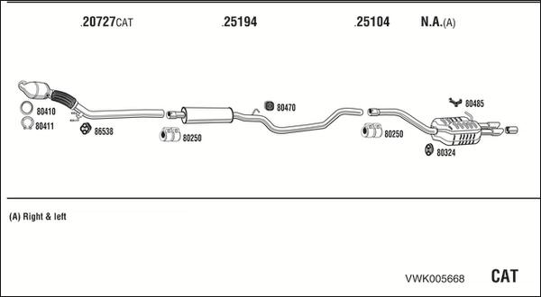 Walker VWK005668 - Exhaust System car-mod.net
