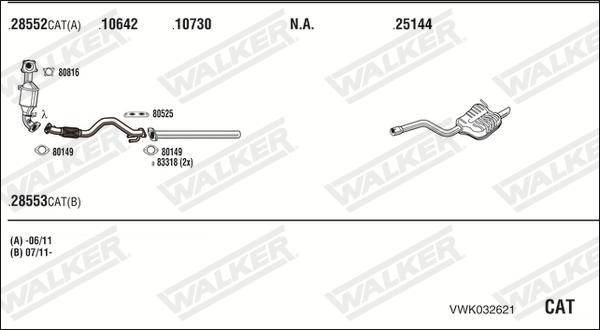 Walker VWK032621 - Exhaust System car-mod.net