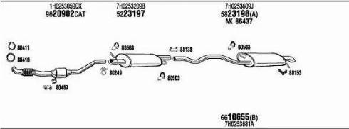Walker VWT17363 - Exhaust System car-mod.net