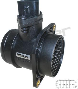 Walker Products 245-1081 - Air Mass Sensor car-mod.net