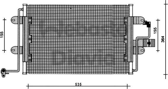 Webasto 82D0225113A - Condenser, air conditioning car-mod.net