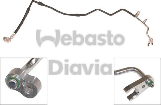 Webasto 82D0796677A - High / Low Pressure Line, air conditioning car-mod.net