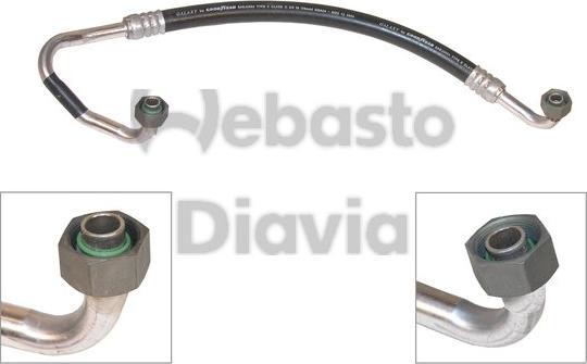 Webasto 82D0796046A - High / Low Pressure Line, air conditioning car-mod.net