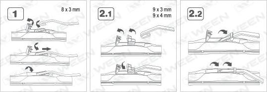 Ween 100-5024 - Wiper Blade car-mod.net