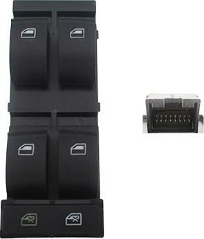 WE PARTS 462060152 - Switch, window regulator car-mod.net