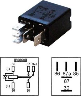 WE PARTS 240670092 - Relay car-mod.net