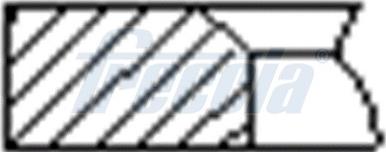 Wilmink Group WG1946033 - Piston Ring Kit car-mod.net