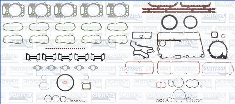 Wilmink Group WG1958241 - Full Gasket Set, engine car-mod.net