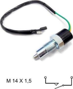 Wilmink Group WG1900166 - Reverse light Switch car-mod.net