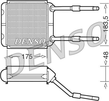 Wilmink Group WG1919972 - Heat Exchanger, interior heating car-mod.net