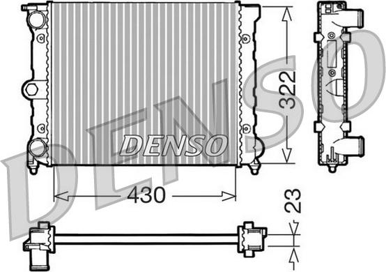 Wilmink Group WG1919493 - Radiator, engine cooling car-mod.net