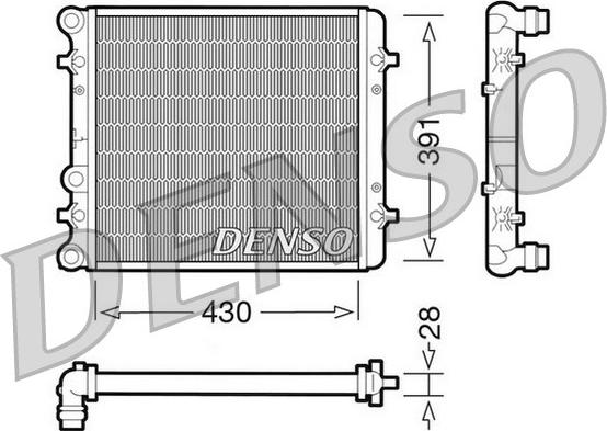 Wilmink Group WG1919478 - Radiator, engine cooling car-mod.net
