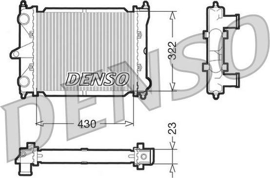 Wilmink Group WG1919503 - Radiator, engine cooling car-mod.net