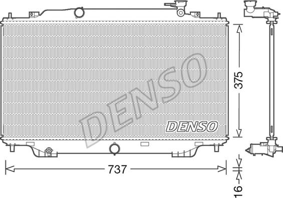 Wilmink Group WG1919676 - Radiator, engine cooling car-mod.net