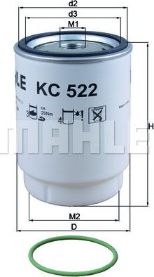 Wilmink Group WG1916587 - Fuel filter car-mod.net