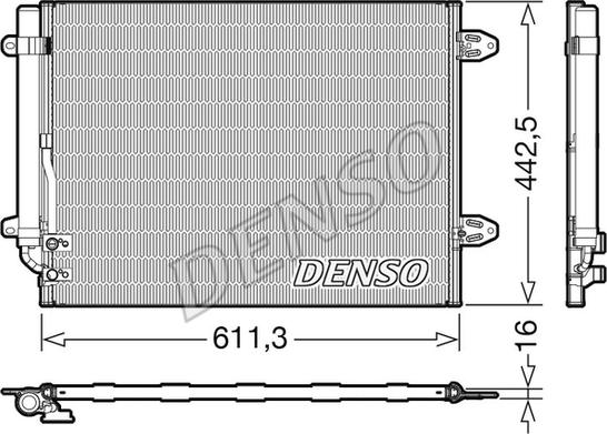 Wilmink Group WG1917407 - Condenser, air conditioning car-mod.net
