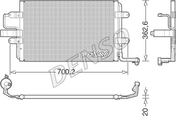Wilmink Group WG1917415 - Condenser, air conditioning car-mod.net