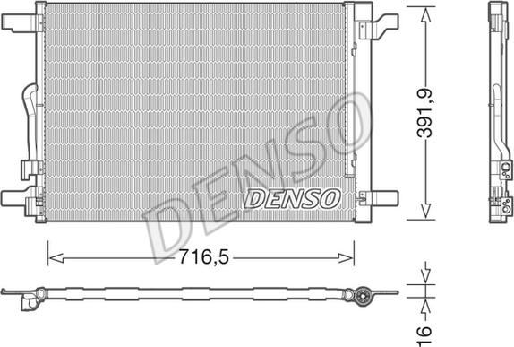 Wilmink Group WG1917417 - Condenser, air conditioning car-mod.net