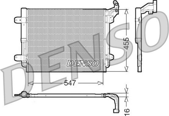 Wilmink Group WG1917424 - Condenser, air conditioning car-mod.net